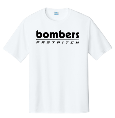 Bombers Fastpitch Short Sleeve Dri-fit - Retro Logo
