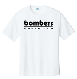 Bombers Fastpitch Short Sleeve Dri-fit - Retro Logo
