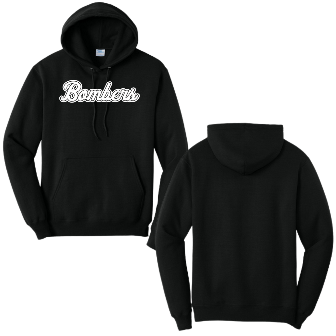 BFP BLACK SCRIPT HOODIE