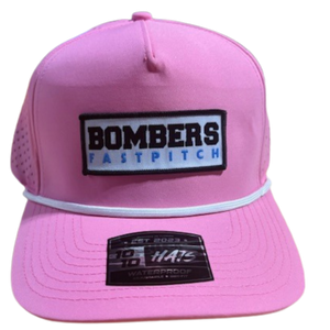 BFP 5-PANEL PINK ROPE / BOMBER LABEL PATCH