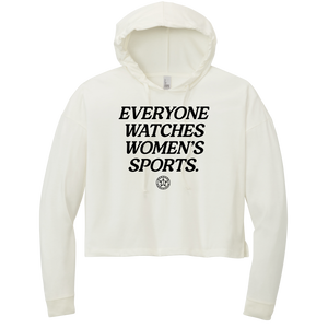 BFP WOMENS MIDI LS HOODIE -  EVERYONE WATCHES LOGO