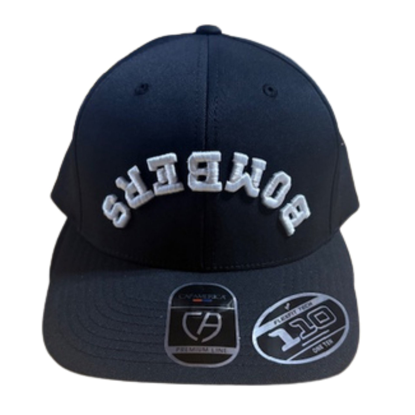 BFP BLACK BACKWARDS SNAP BACK
