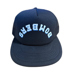 BFP BLACK FOAMIE BACKWARDS SNAP BACK CAP