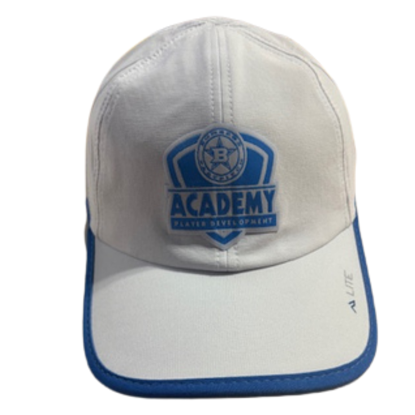 BFP LITE SERIES ACTIVE WHITE/BLUE CAP - BLUE ACADEMY PATCH