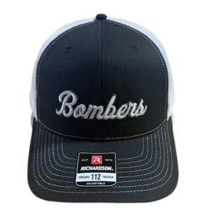 BFP BLACK / WHITE 6-PANEL RICHARDSON - WHITE SCRIPT