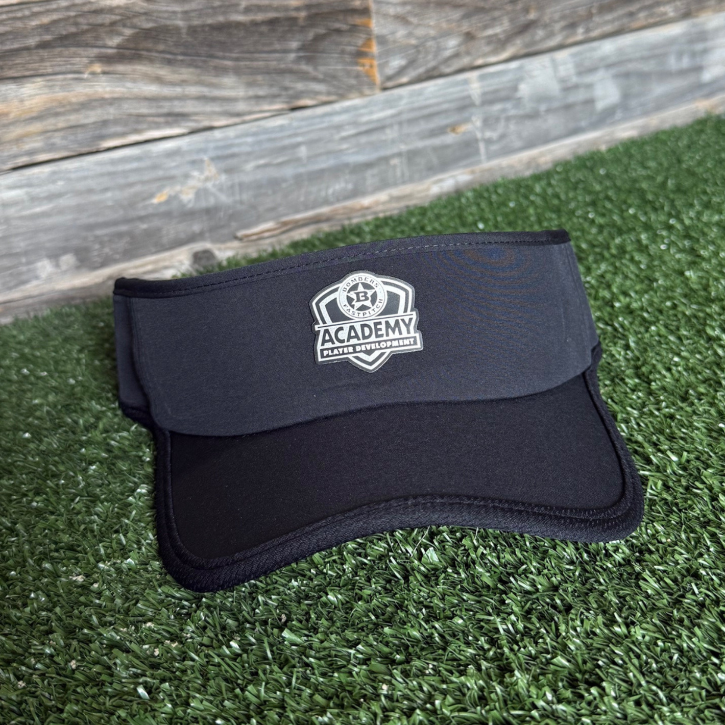 ACADEMY BLACK / SILVER-BLK ACADEMY SHIELD LOGO - VISOR
