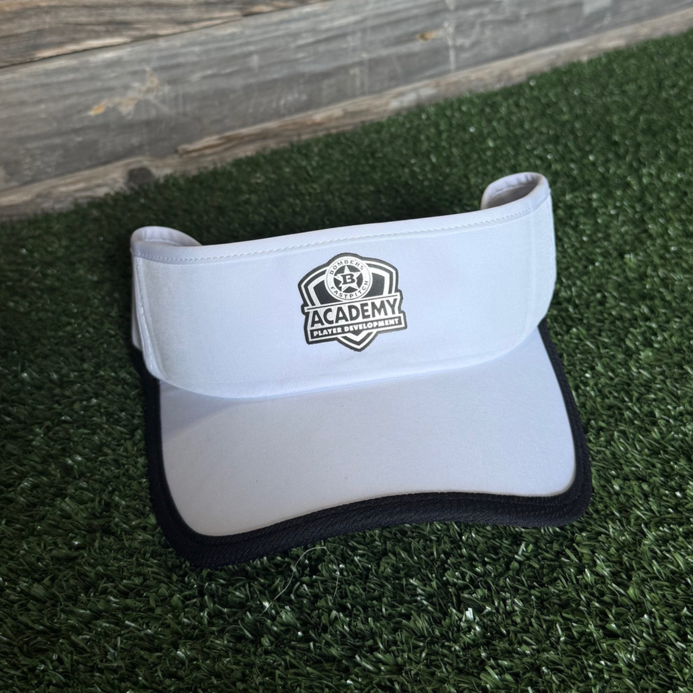 ACADEMY WHITE / SILVER-BLK ACADEMY SHIELD LOGO - VISOR
