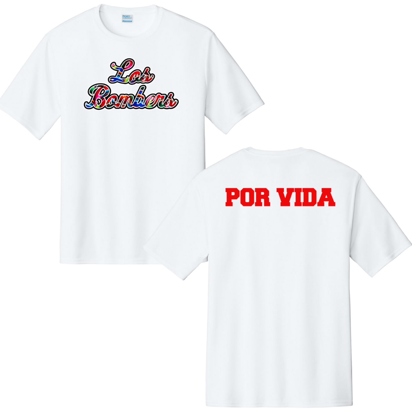 1 - BFP SHORT SLEEVE DRI-FIT - LOS BOMBERS / POR VIDA