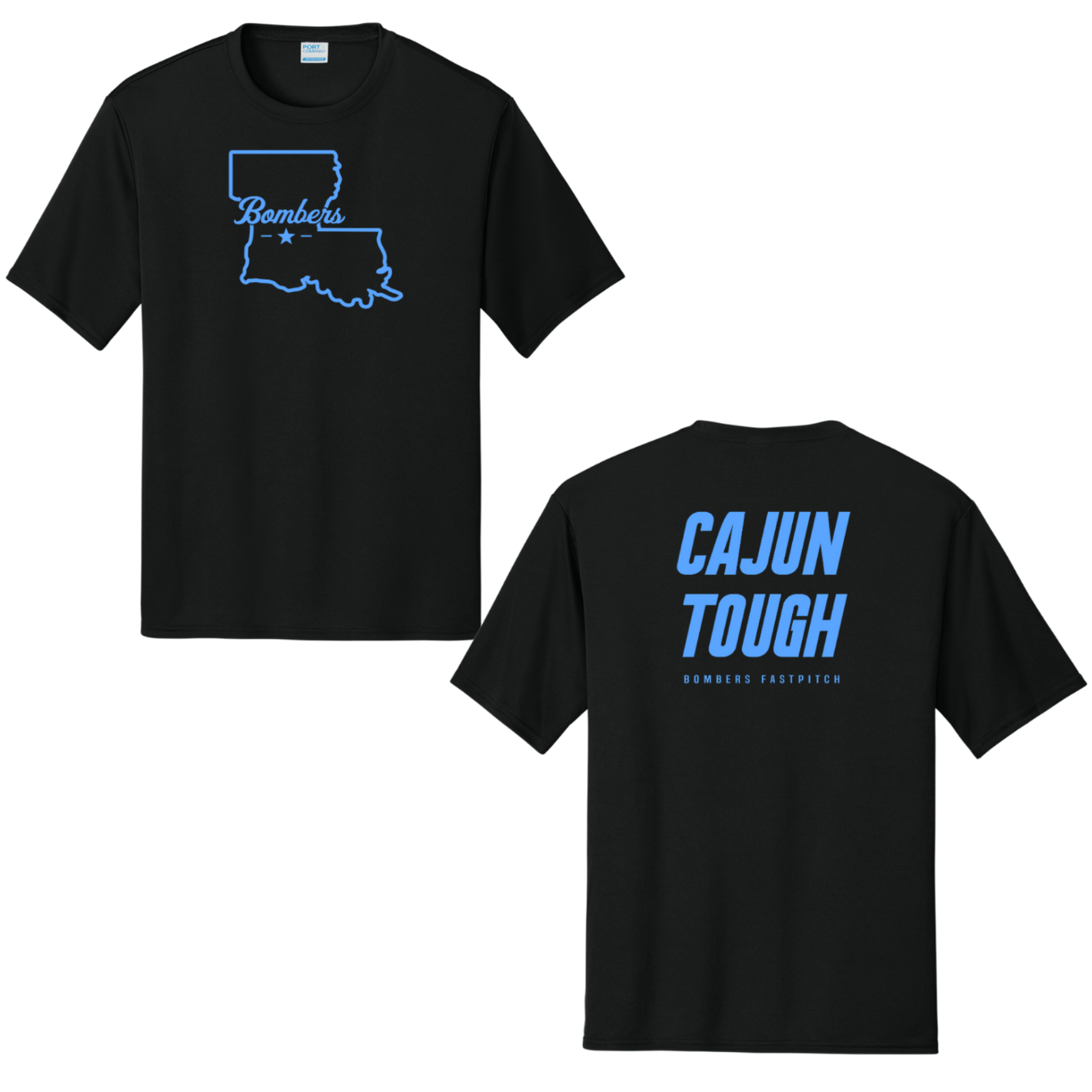 1 - BFP SHORT SLEEVE DRI-FIT LOUISIANA- STATE COLLECTION