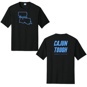 1 - BFP SHORT SLEEVE DRI-FIT LOUISIANA- STATE COLLECTION