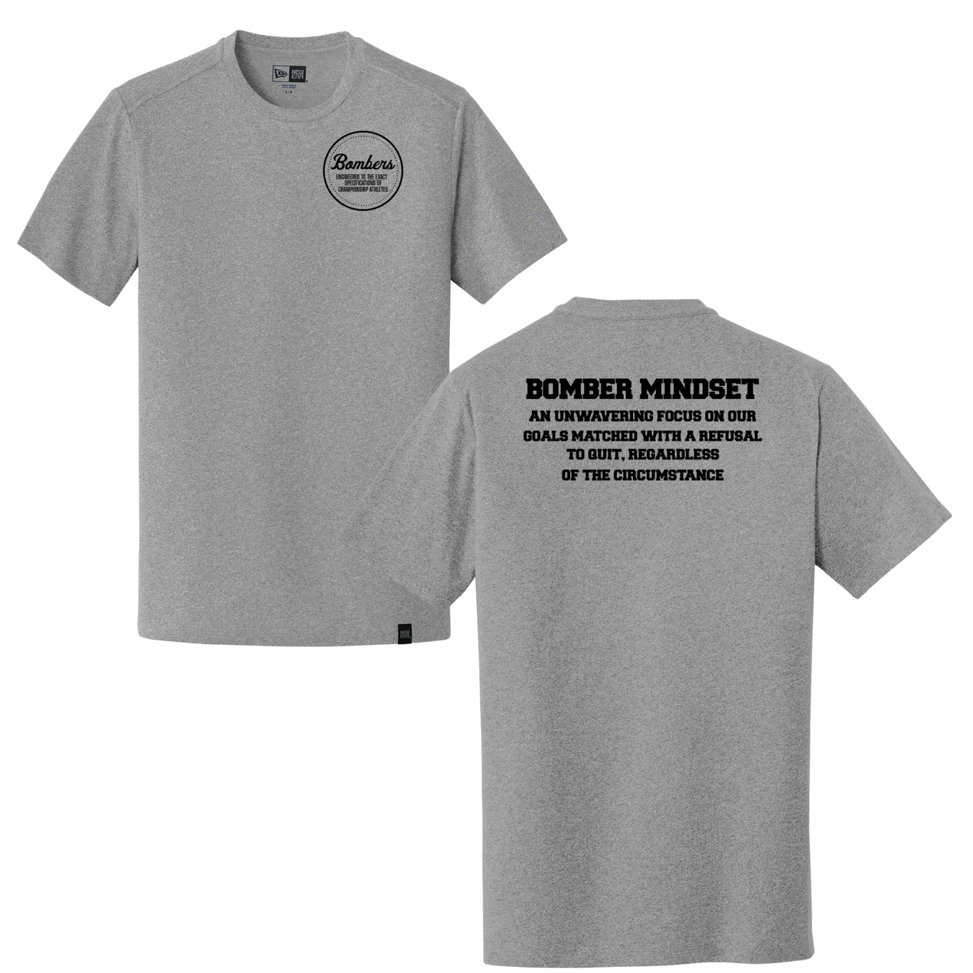23 - BFP NEW ERA SHORT SLEEVE -CIRCLE TAG / MINDSET