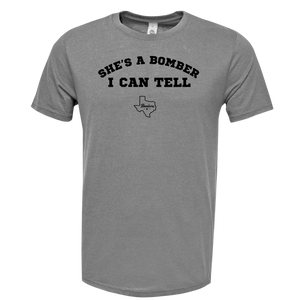 6 - BFP SHE'S A BOMBER SHORT SLEEVE POLY-BLEND