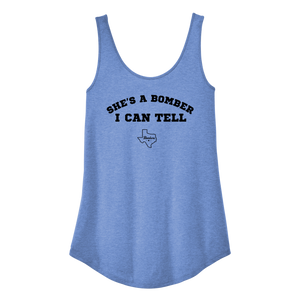 24 - BFP WOMEN'S SHE'S A BOMBER - PERFECT RELAXED TANK TOP