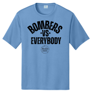 1 - BFP SHORT SLEEVE DRI-FIT BOMBERS VS EVERYBODY