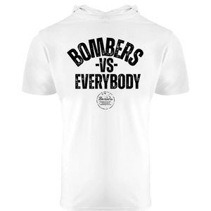 17 - BOMBERS VS EVERY SHORT SLEEVE DRI-FIT HOODIE