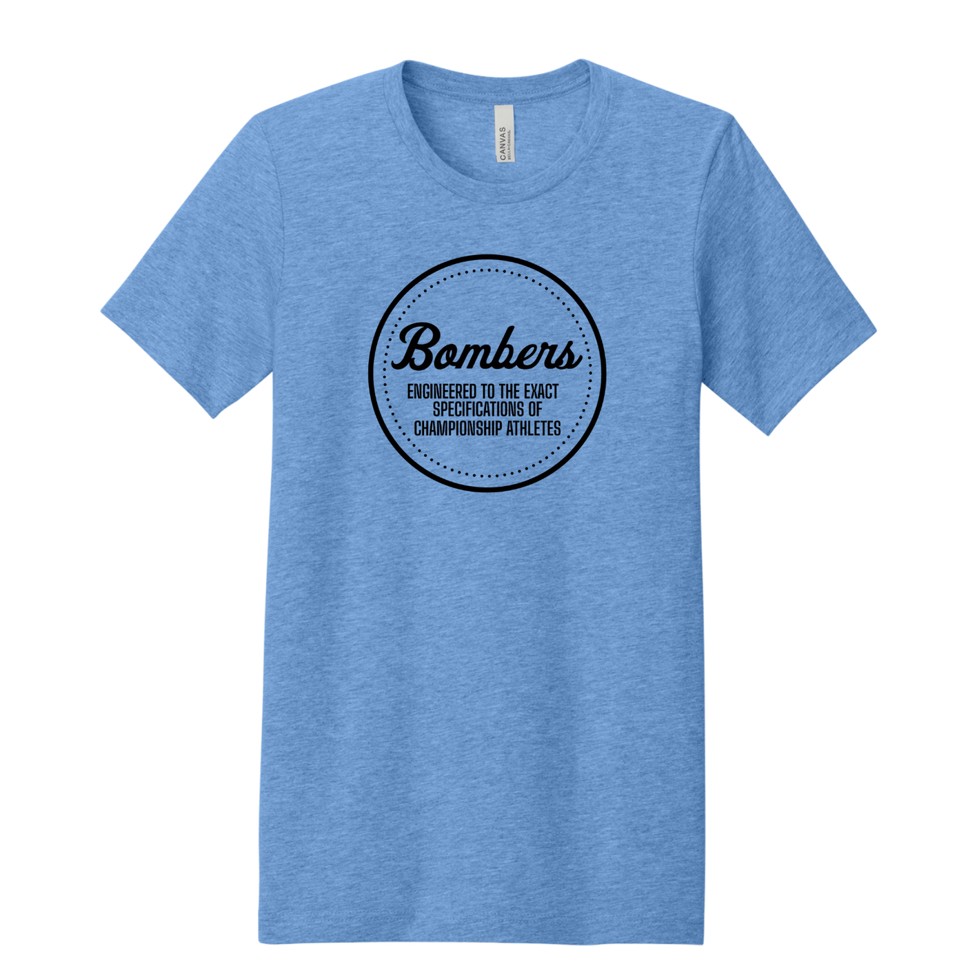 8 - BFP LARGE CIRCLE TAG / MINDSET SHORT SLEEVE POLY BLEND