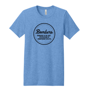 8 - BFP LARGE CIRCLE TAG / MINDSET SHORT SLEEVE POLY BLEND