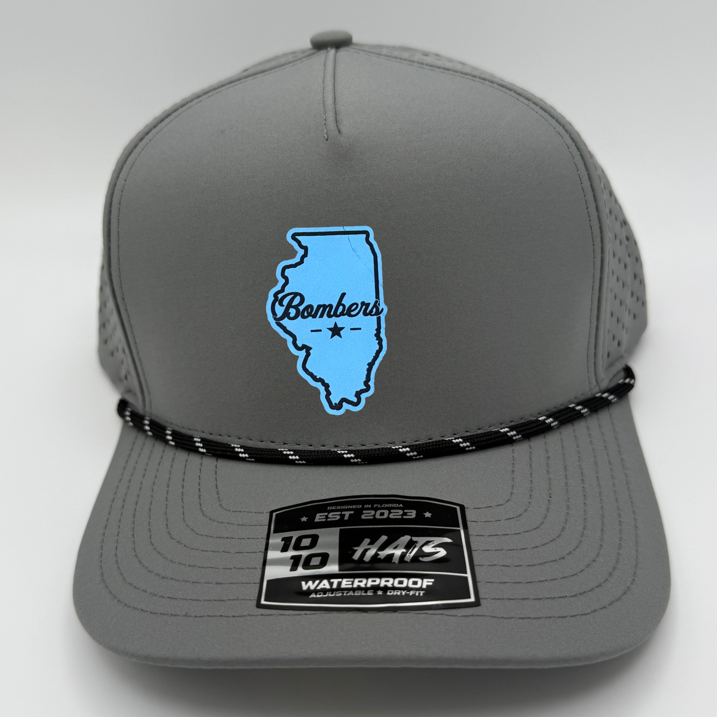 33 - BFP 5 PANEL ROPE - ILLINOIS- STATE COLLECTION HAT