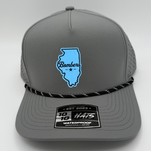 33 - BFP 5 PANEL ROPE - ILLINOIS- STATE COLLECTION HAT