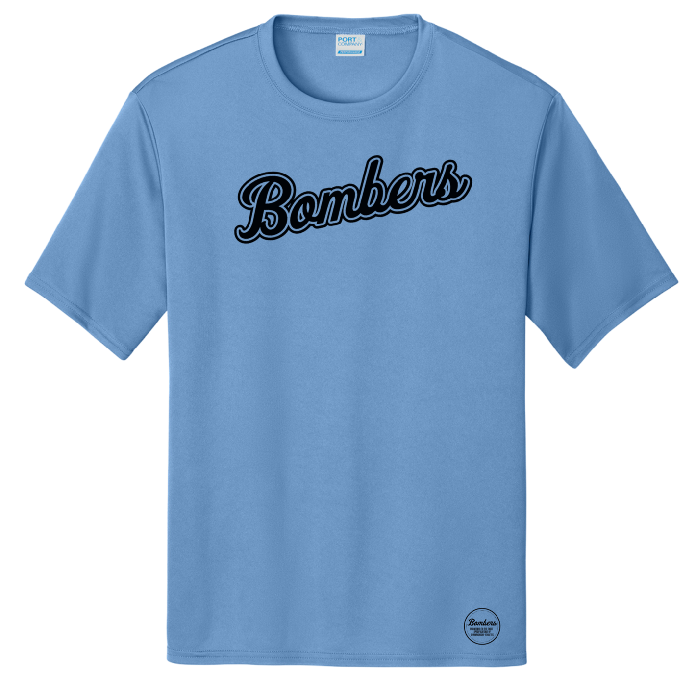 1 - SLANTED STAGGER-CIRCLE TAG - SHORT SLEEVE DRI-FIT
