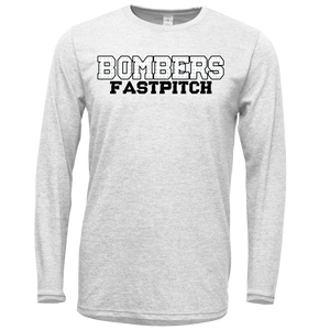 BFP LONG SLEEVE POLY-BLEND -  PIN DOT