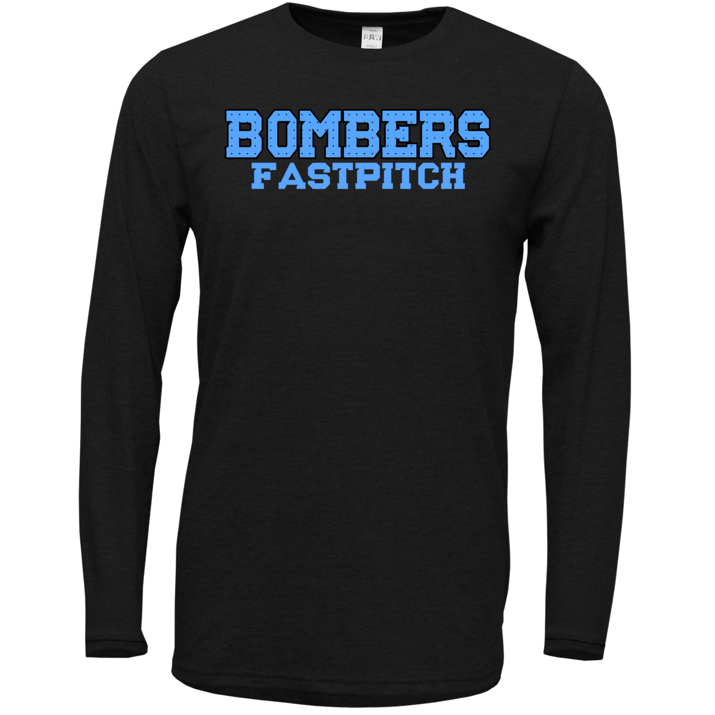 BFP LONG SLEEVE POLY-BLEND -  PIN DOT