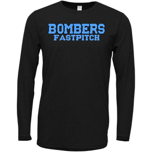 BFP LONG SLEEVE POLY-BLEND -  PIN DOT