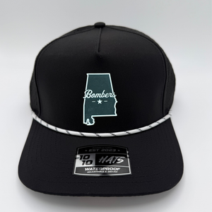 33 - BFP 5 PANEL ROPE - ALABAMA - STATE COLLECTION HAT
