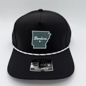 33 - BFP 5 PANEL ROPE - ARKANSAS- STATE COLLECTION HAT