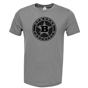 6 - CARBON FIBER CRCLE LOGO - SHORT SLEEVE POLY BLEND SHIRT