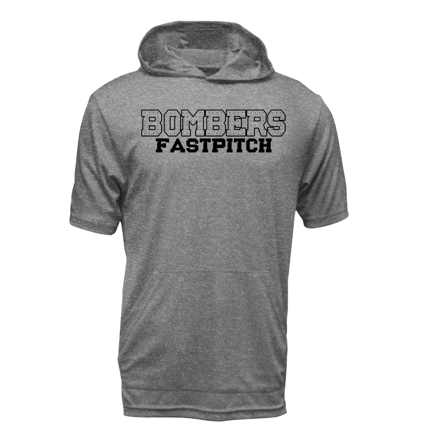 17 - PIN DOT SHORT SLEEVE DRI-FIT HOODIE