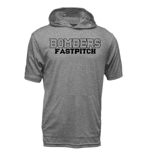 17 - PIN DOT SHORT SLEEVE DRI-FIT HOODIE