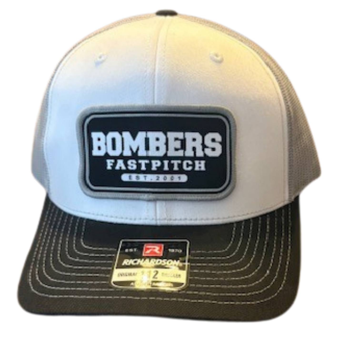 BFP WHITE/BLACK/GREY RICHARDSON - BLACK PATCH