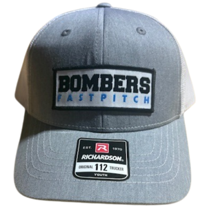 BFP GREY/WHITE RICHARDSON YOUTH - BLACK/WHITE LABEL PATCH