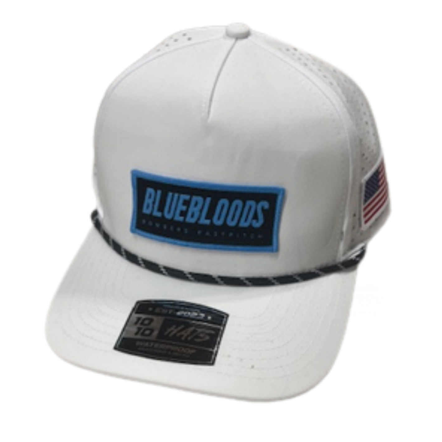 BFP 5-PANEL ROPE WHITE / BLACK BLUEBLOODS / FLAG