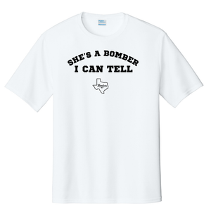 1 - BFP SHORT SLEEVE DRI-FIT SHE'S A BOMBER