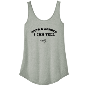 24 - BFP WOMEN'S SHE'S A BOMBER - PERFECT RELAXED TANK TOP