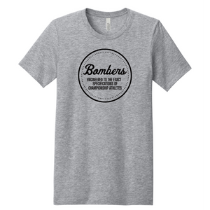 8 - BFP LARGE CIRCLE TAG / MINDSET SHORT SLEEVE POLY BLEND