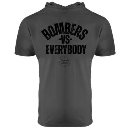 17 - BOMBERS VS EVERY SHORT SLEEVE DRI-FIT HOODIE