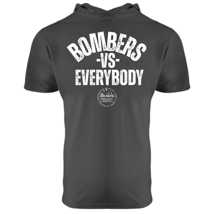 17 - BOMBERS VS EVERY SHORT SLEEVE DRI-FIT HOODIE