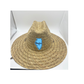 33 -  Straw Lifeguard Hat w/ Adjustable Cord - STATE LOGO