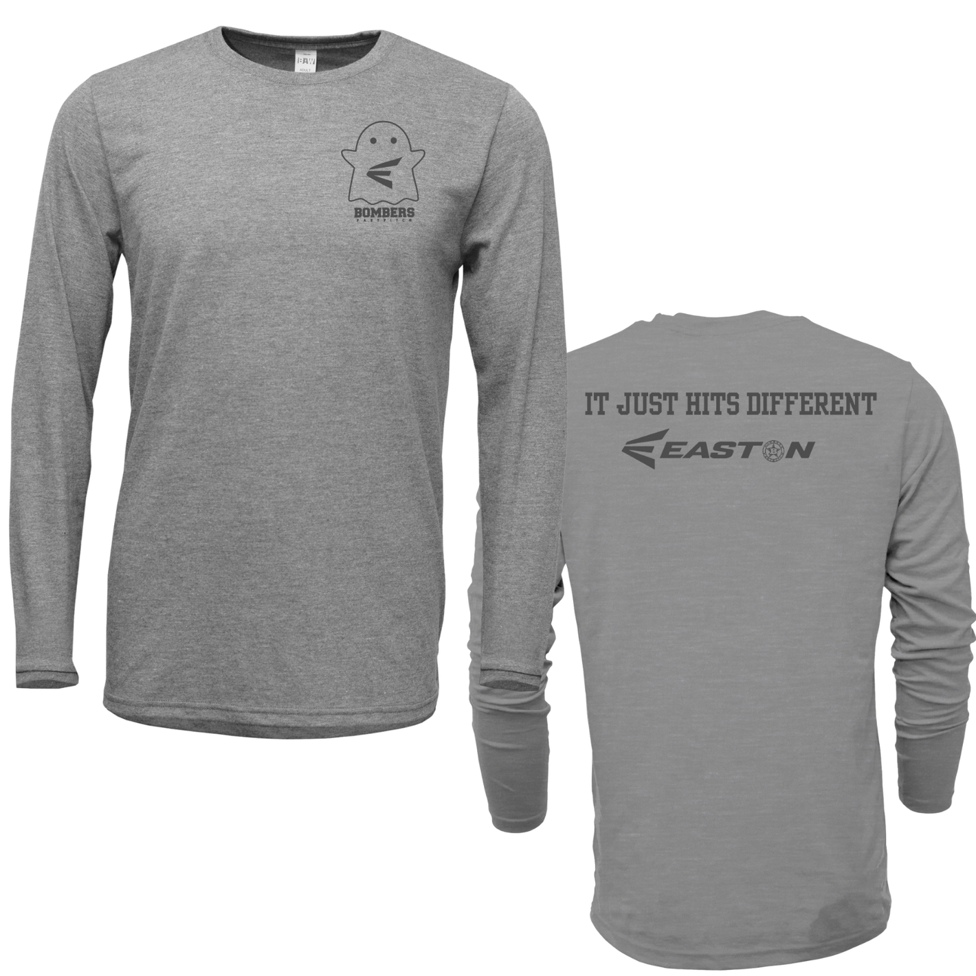 BFP LONG SLEEVE POLY-BLEND - GHOST