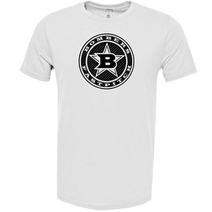 6 - CARBON FIBER CRCLE LOGO - SHORT SLEEVE POLY BLEND SHIRT