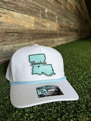 BFP 5 PANEL ROPE - LOUISIANA- STATE COLLECTION HAT