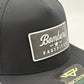 33 - BOMBER COLLECTION SOBRO HAT - BLACK / BLACK PATCH UVDTF RUBBER PATCH