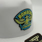 33 - BOMBER COLLECTION SOBRO HAT - WHITE/ YELLOW-BLUE EAGLE PATCH UVDTF RUBBER PATCH