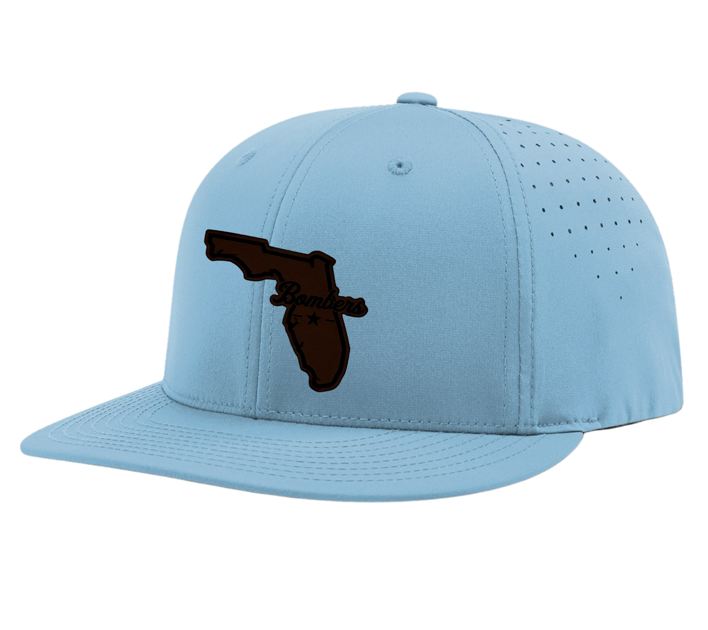 32 - BFP BLACKOUT FITTED STATE LOGO HAT