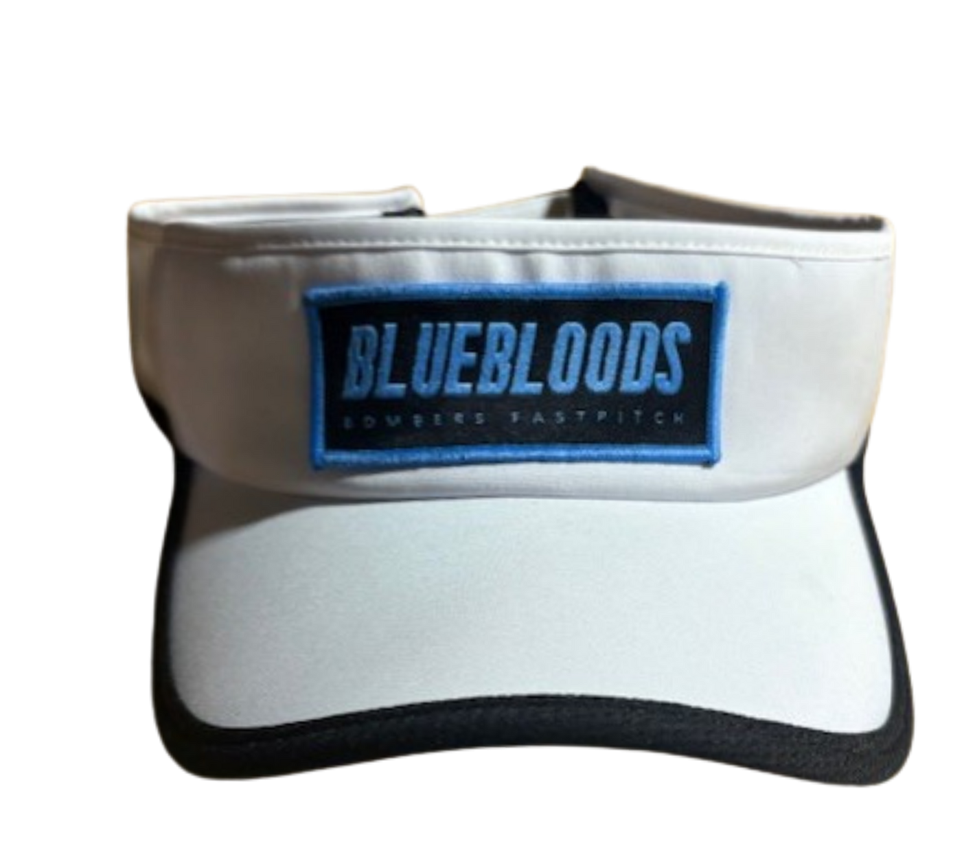 BFP WHITE BLUEBLOODS BLK/BLUE Visor