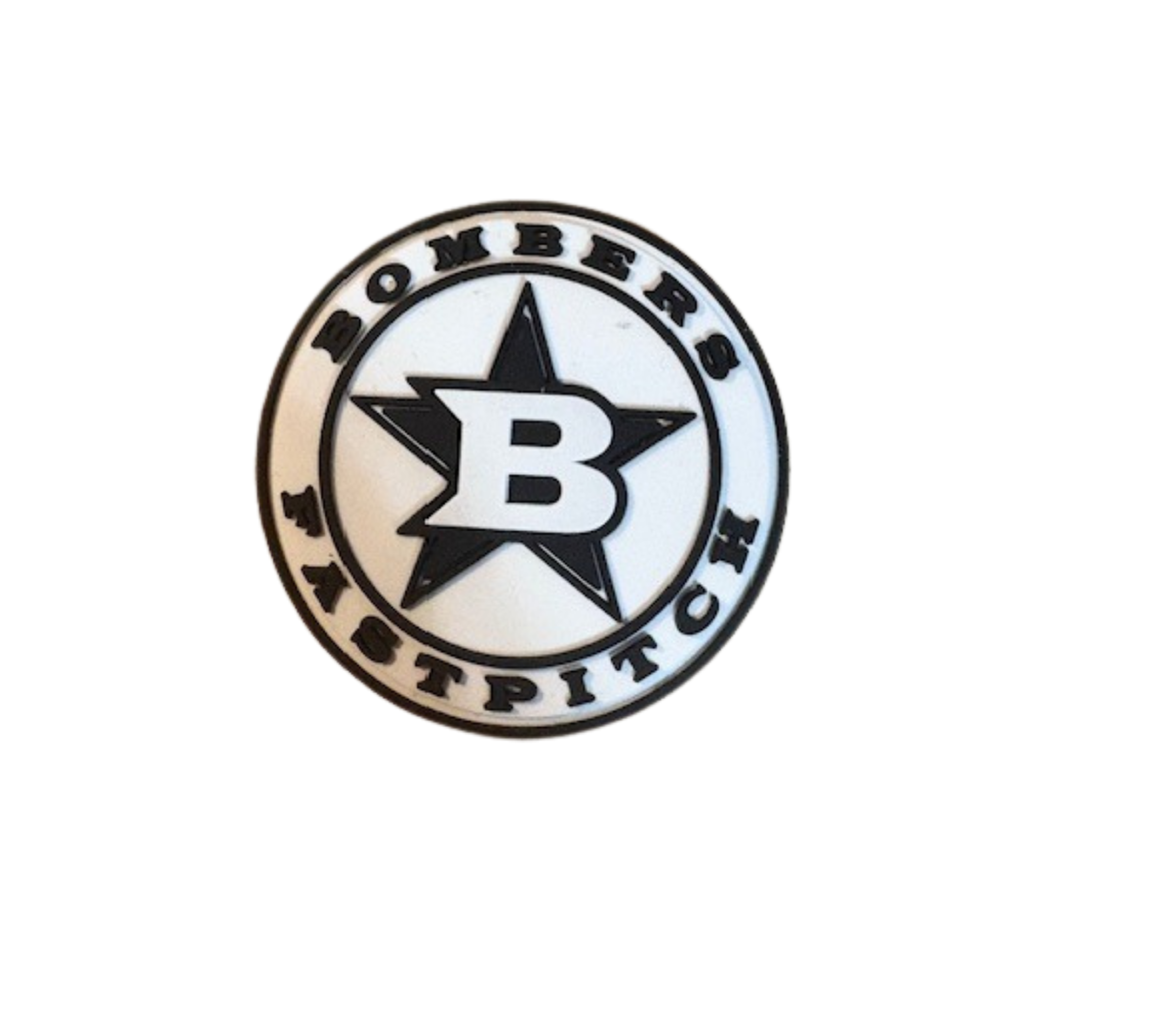 BFP 3D HELMET DECAL - WHITE