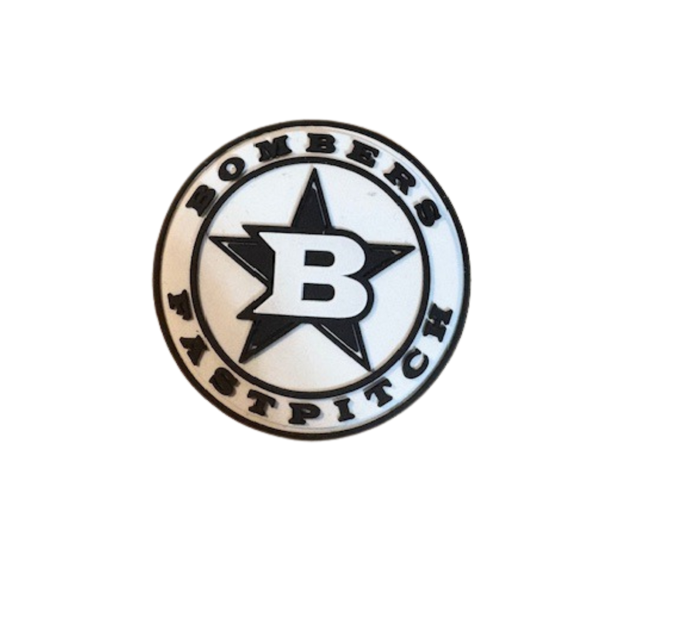 BFP 3D HELMET DECAL - WHITE